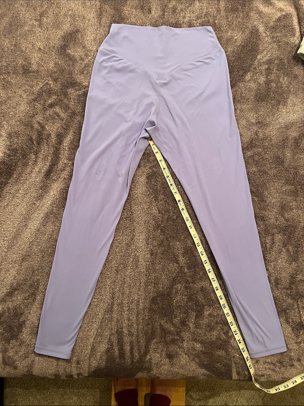 Lilac High-Waist Leggings